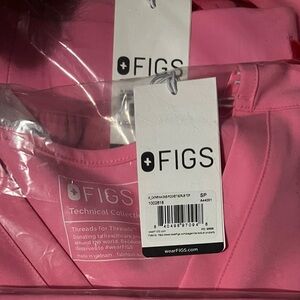 Figs Scrub Set sunrise pink